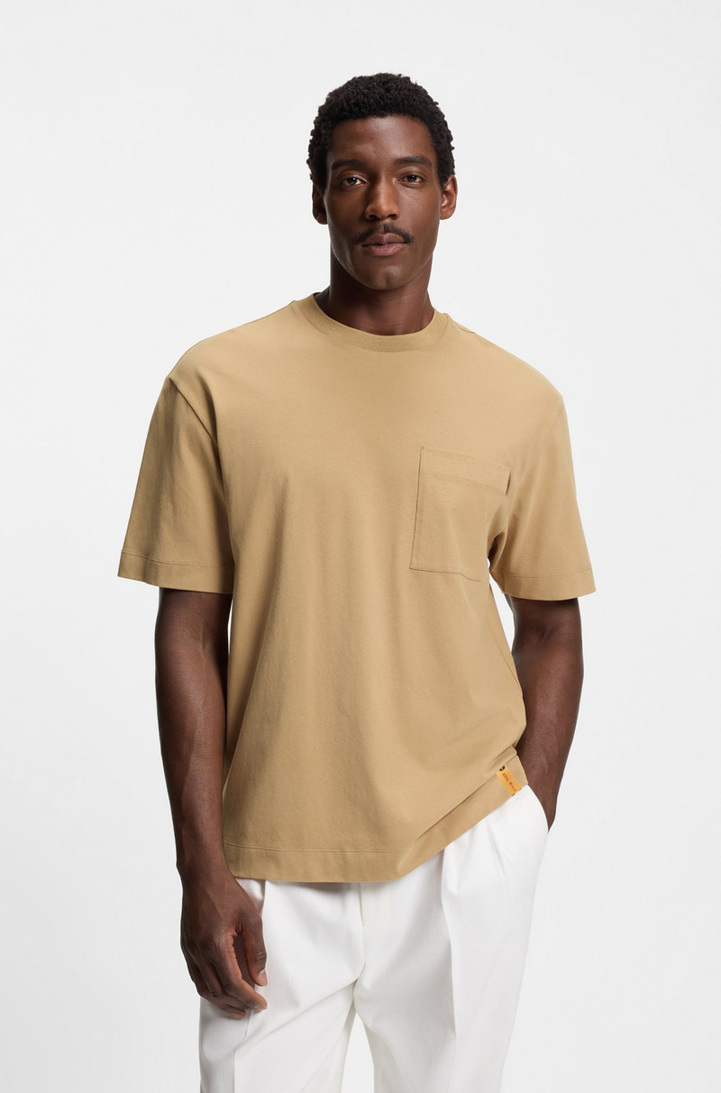 BOSS X STEIFF ALL-GENDER T-SHIRT IN COTTON 3