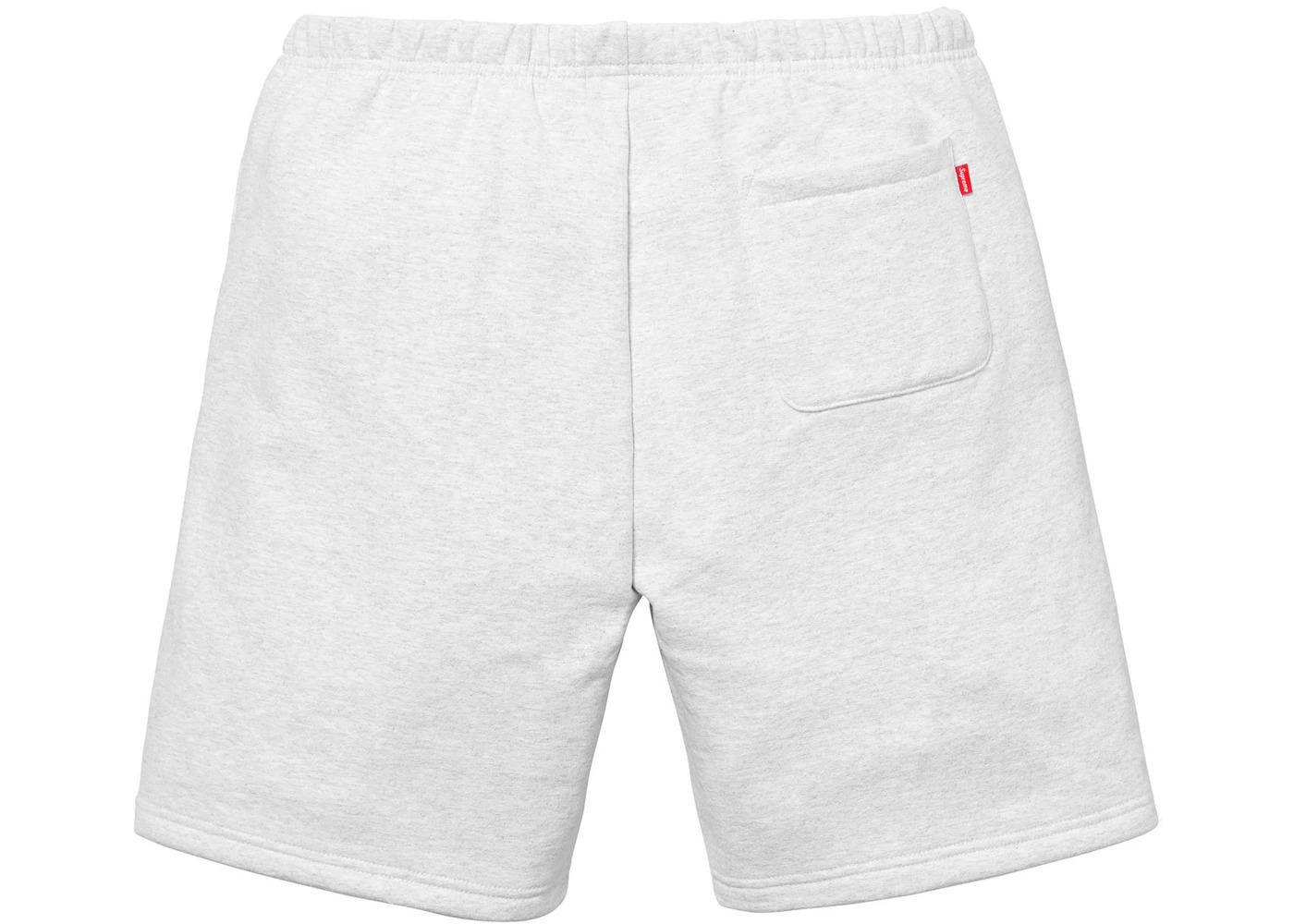 Supreme Leg Embroidery Sweatshort Ash Grey - 2