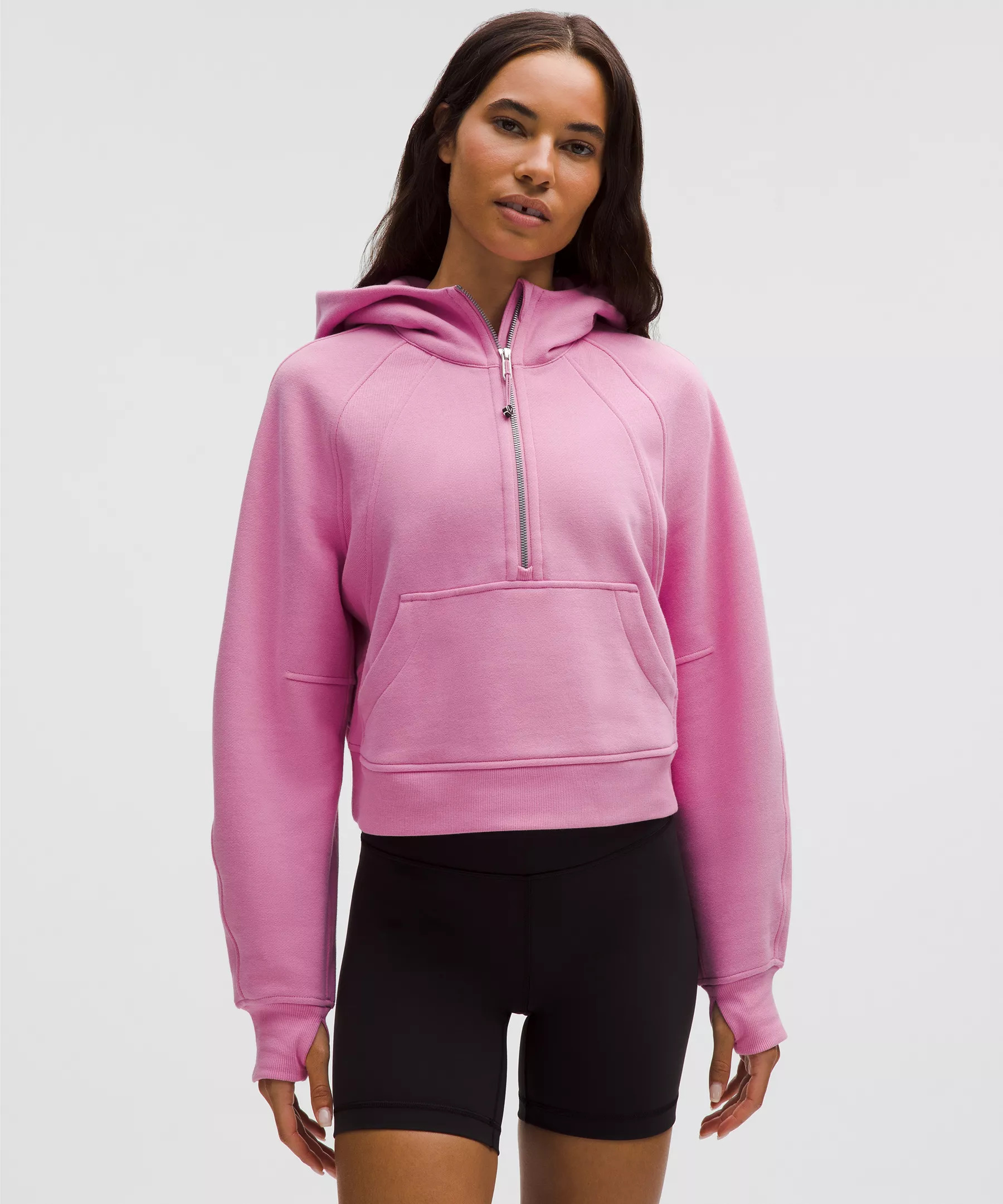 Scuba Oversized Half-Zip Hoodie - 1