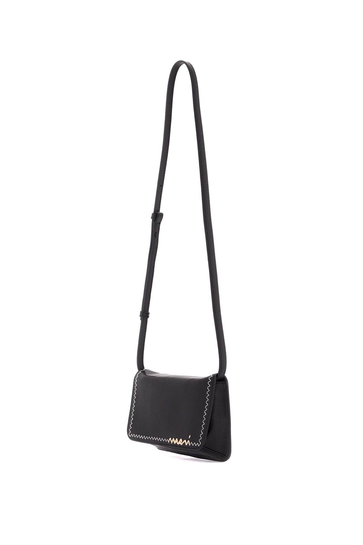 Marni Flap Trunk Shoulder Bag With Women - 3