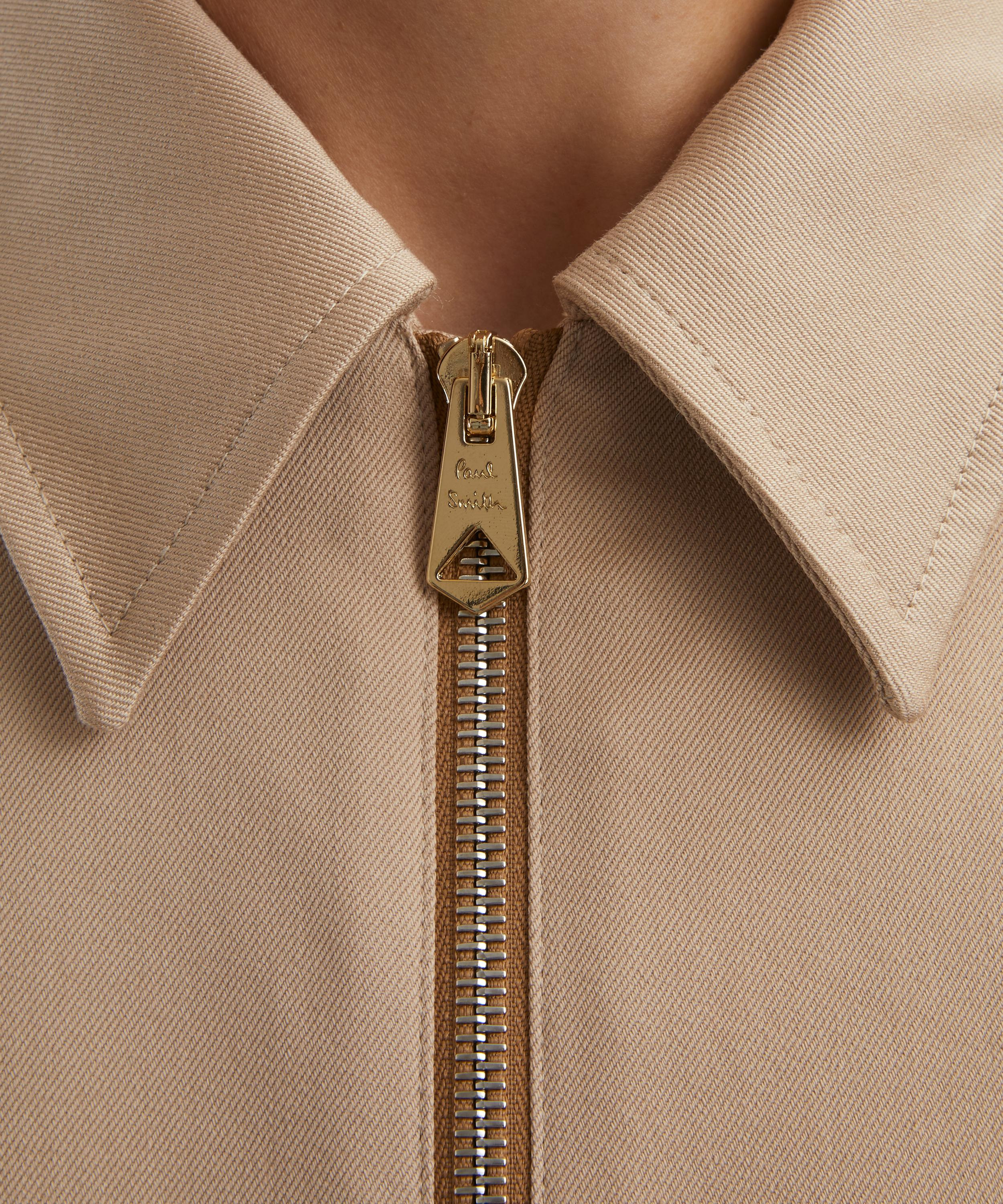 Beige Harrington Jacket - 5