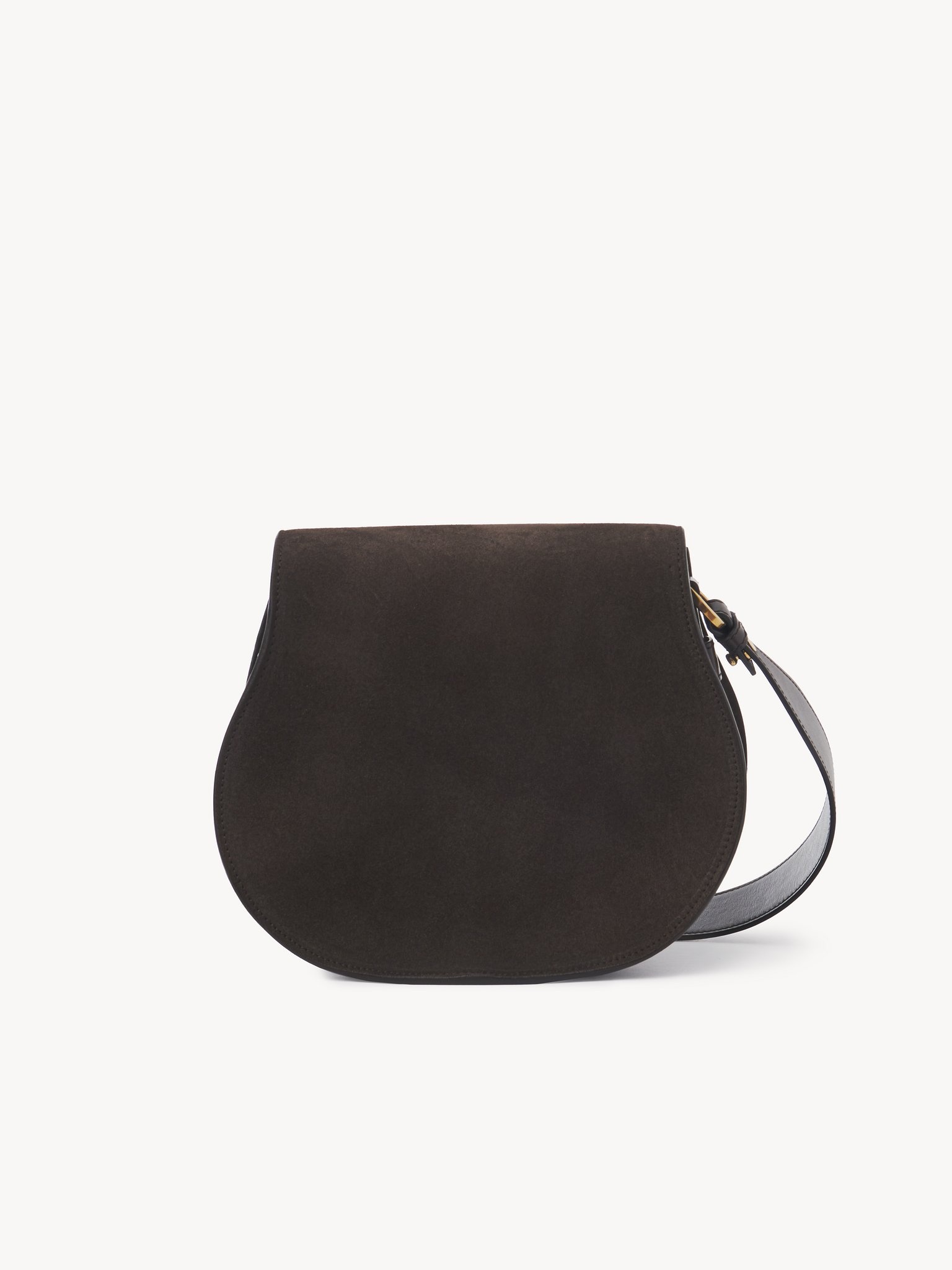 MARCIE SADDLE BAG IN SUEDE LEATHER - 4