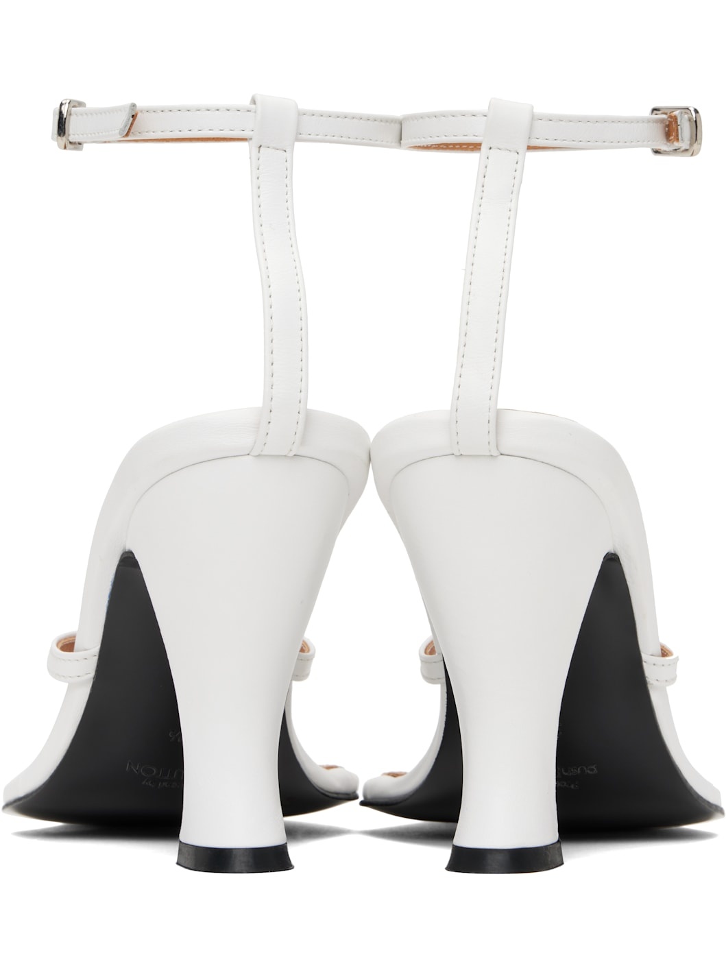 White Pointy Heels - 2