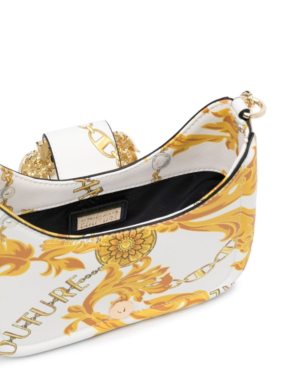 Chain Couture faux-leather shoulder bag - 6