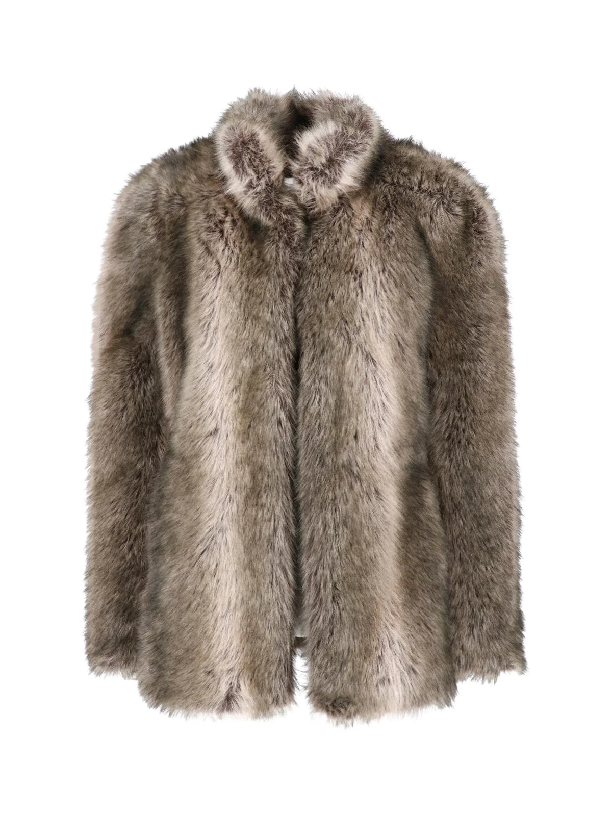FAUX FUR JACKET "DENIA" - 1