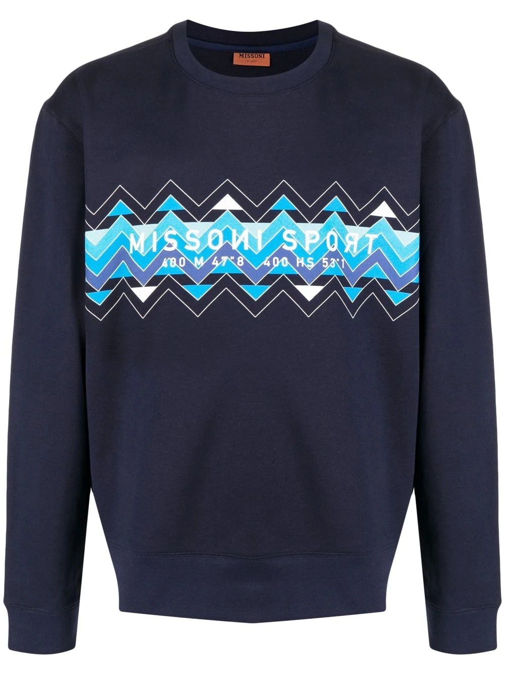 logo-print sweatshirt - 1