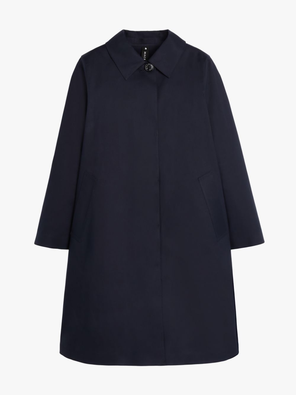 BANTON NAVY BONDED COTTON COAT | LR-1032 - 1