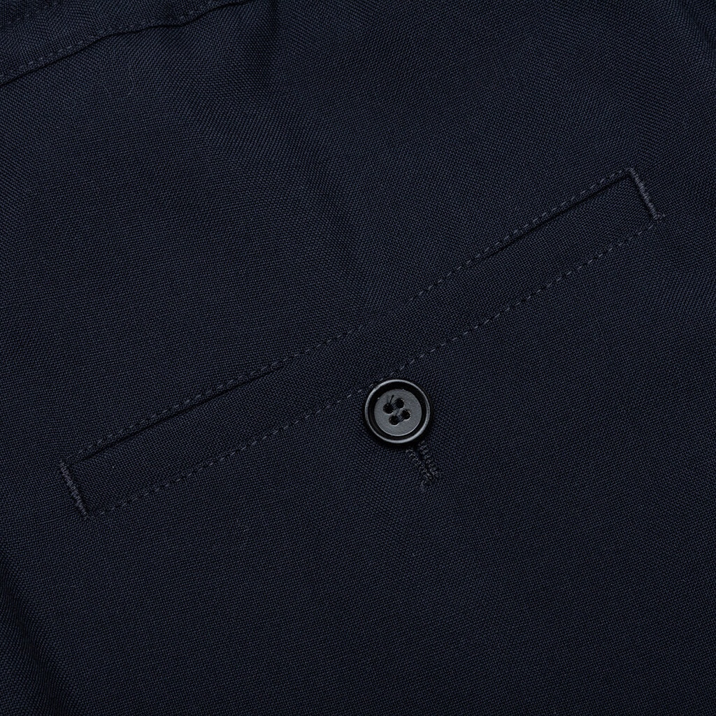 MARNI CROPPED PANTS - BLUE/BLACK - 4