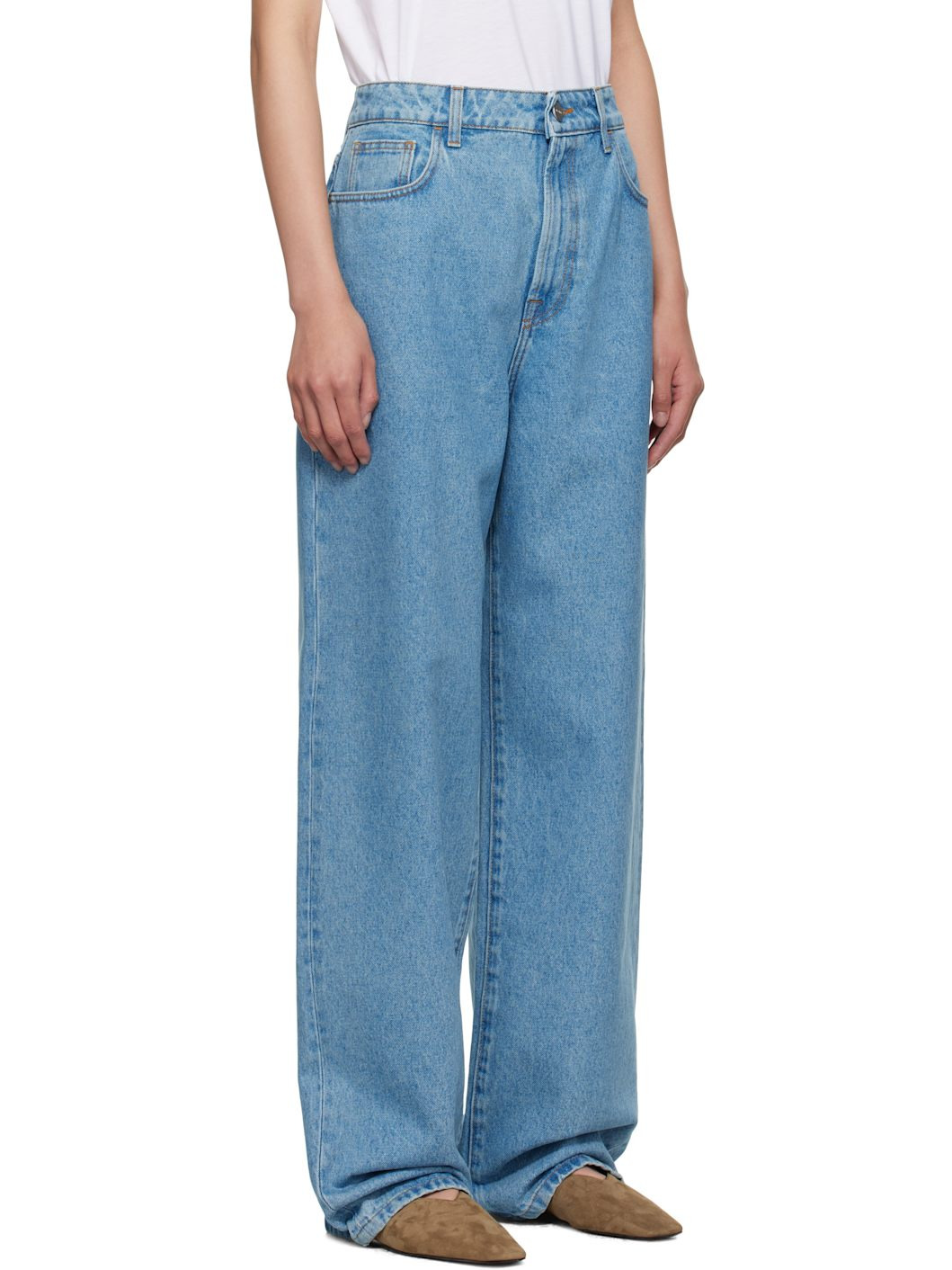 Blue Signature Baggy Fit Jeans - 2