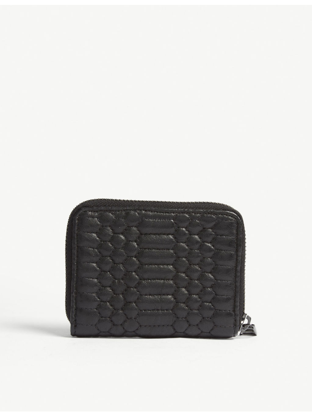 Matelasse leather wallet - 3