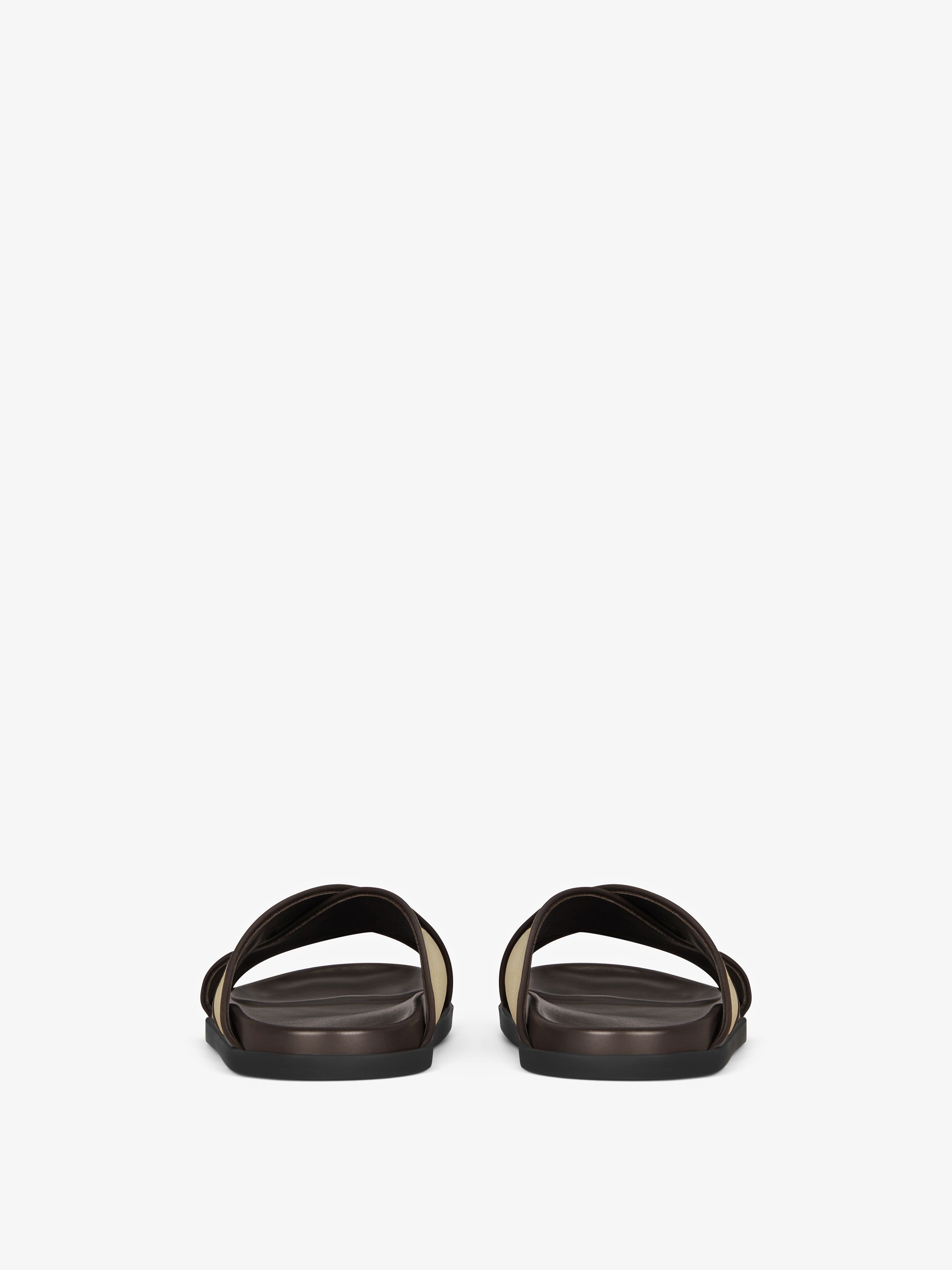 G PLAGE FLAT SANDALS IN CANVAS - 7