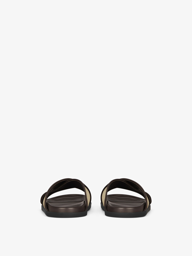 G PLAGE FLAT SANDALS IN CANVAS 7