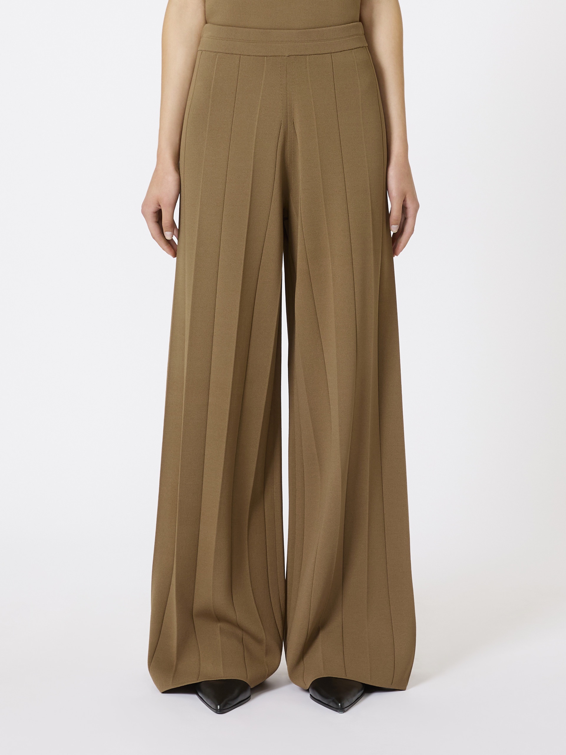 LAMA Viscose crêpe yarn trousers - 3