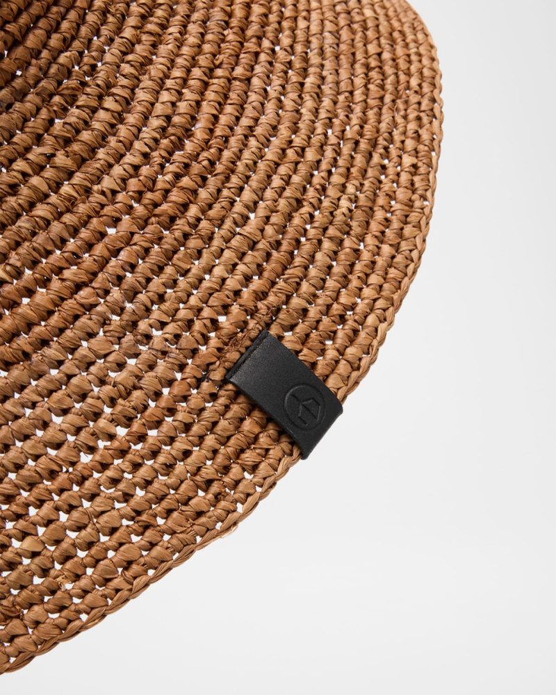 rag & bone Jade Raffia Bucket Hat outlook
