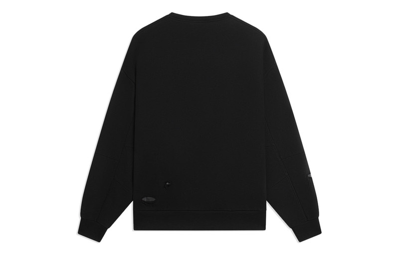 Li-Ning Li-Ning Skateboarding Graphic Sweatshirt 'Black' AWDSB11-3 outlook