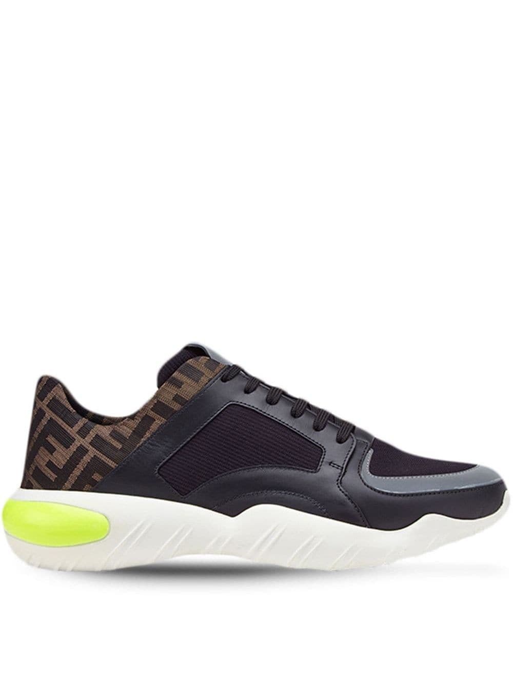 FF wavy sole sneakers - 1