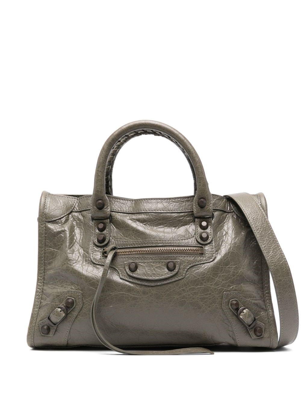 City small leather handbag - 1
