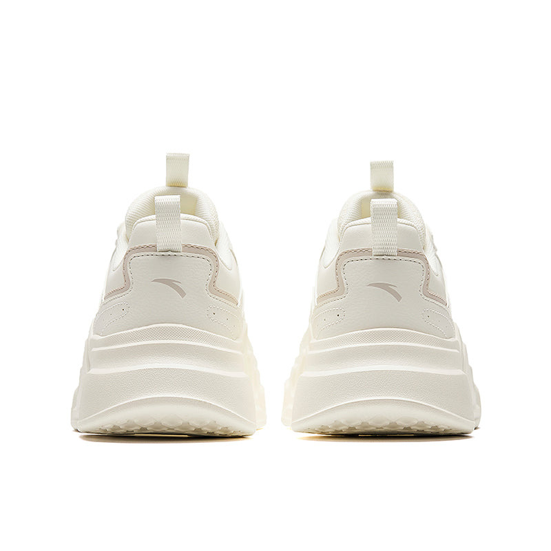 (WMNS) ANTA Platform Leather 'Ivory White Beige' 922328816-5 - 4