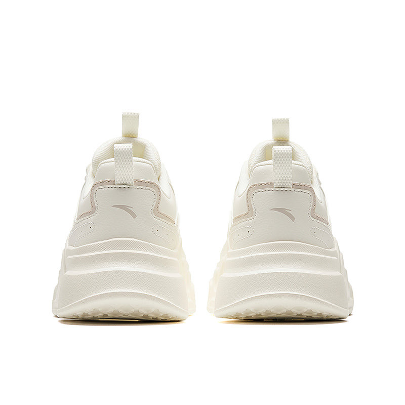ANTA (WMNS) ANTA Platform Leather 'Ivory White Beige' 922328816-5 outlook