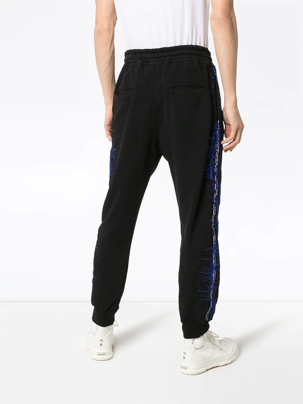 Embroidered sweatpants - 4