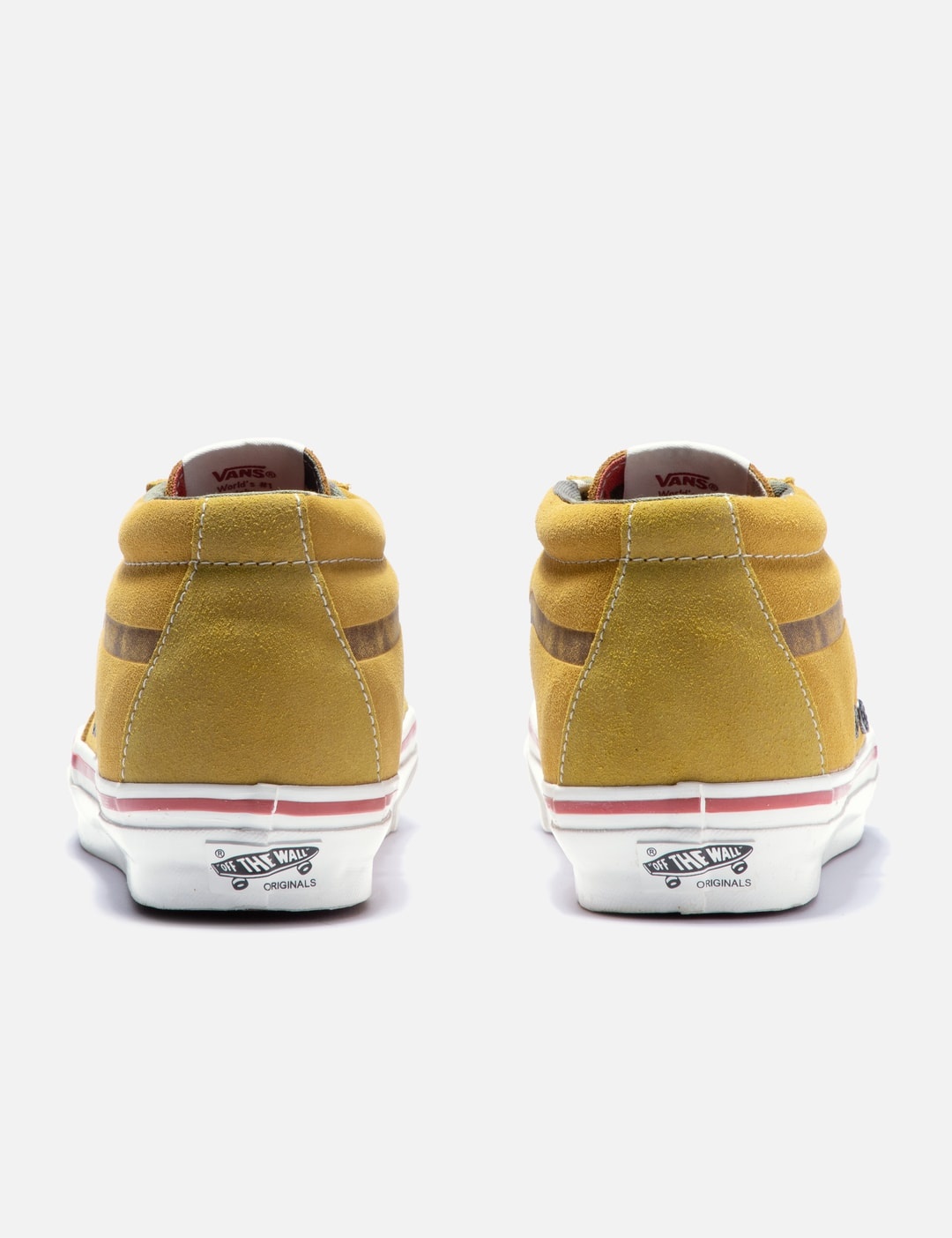 VANS VAULT X NIGEL CABOURN OG SK8-MID LX VINTAGE SUEDE TAN - 3