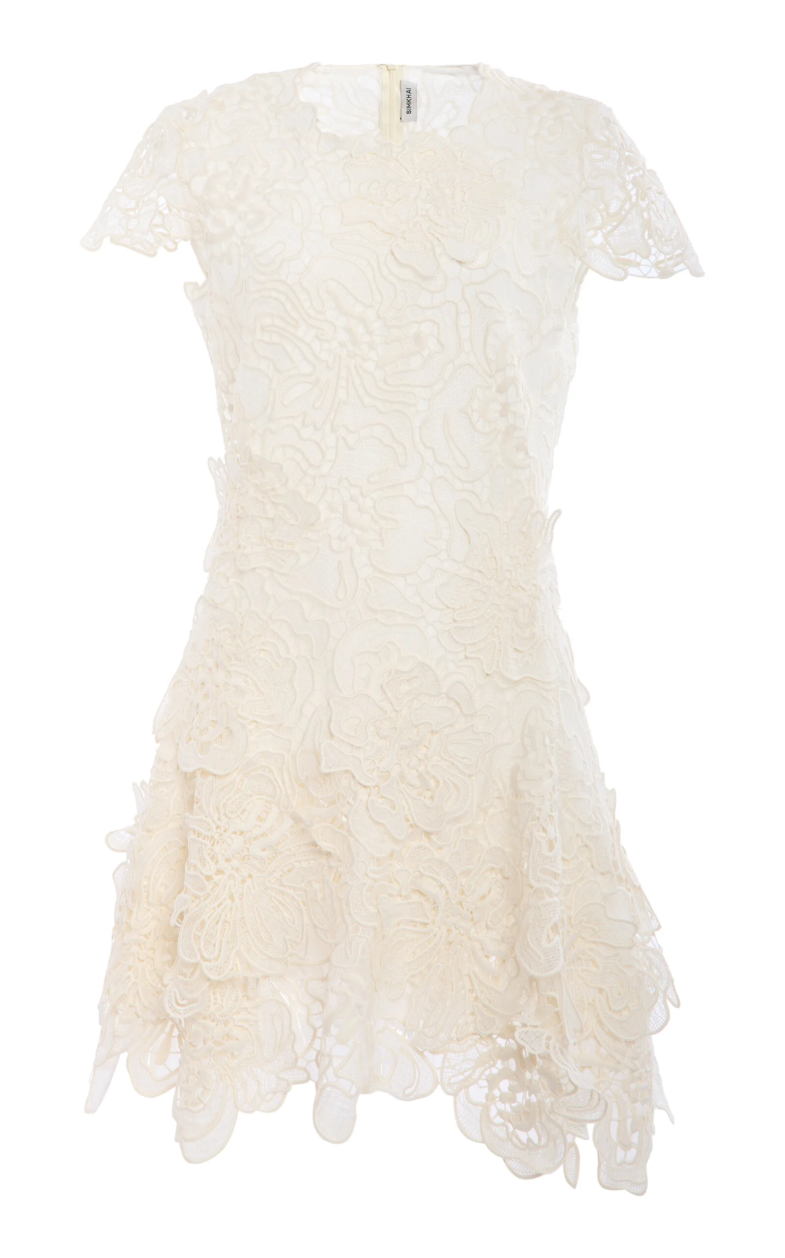 Novelle Lace Mini Dress white - 1