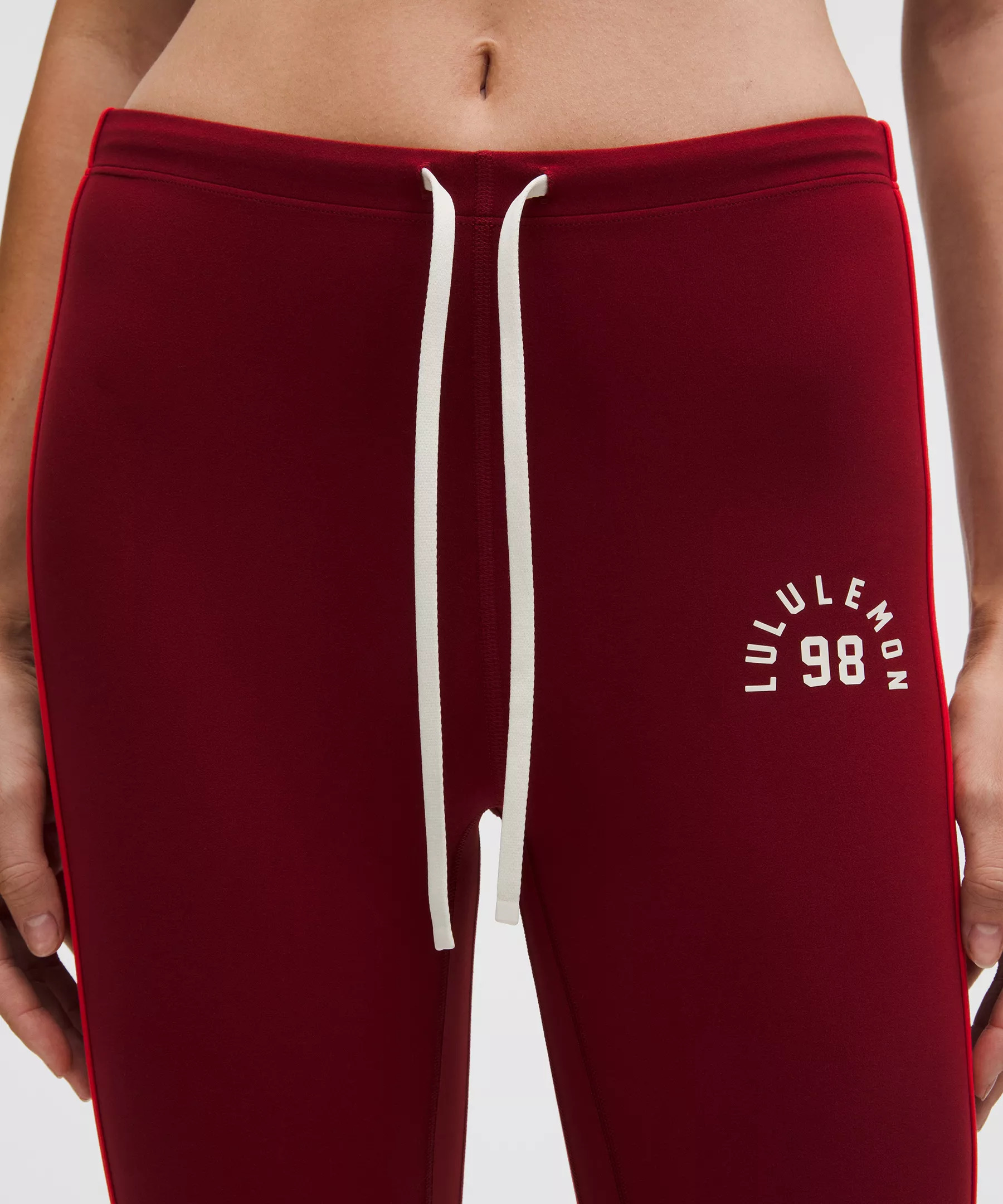 Nulu Sporty Trim Mid-Rise Flared Pant - 4