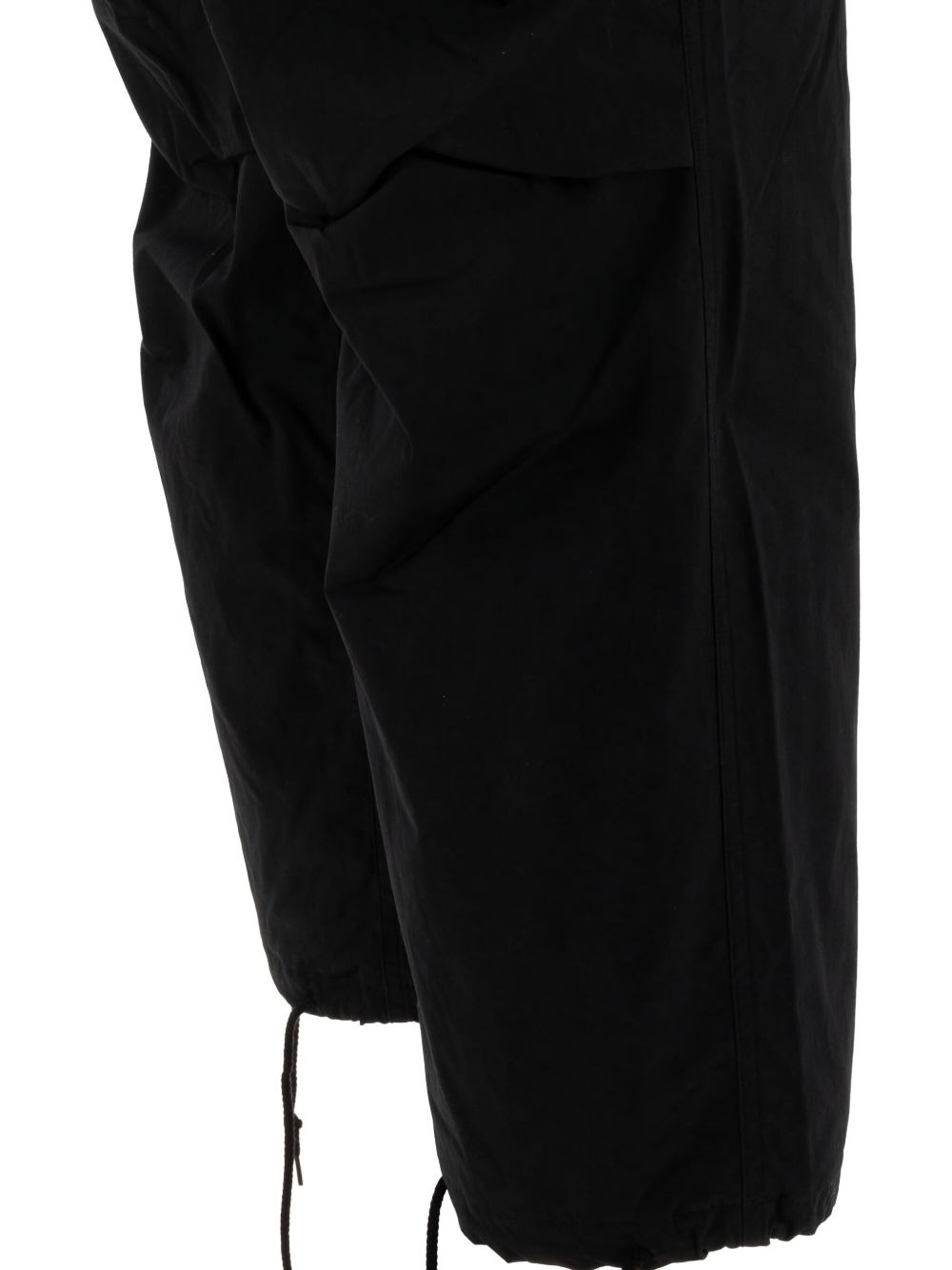 drawstring cargo trousers - 4
