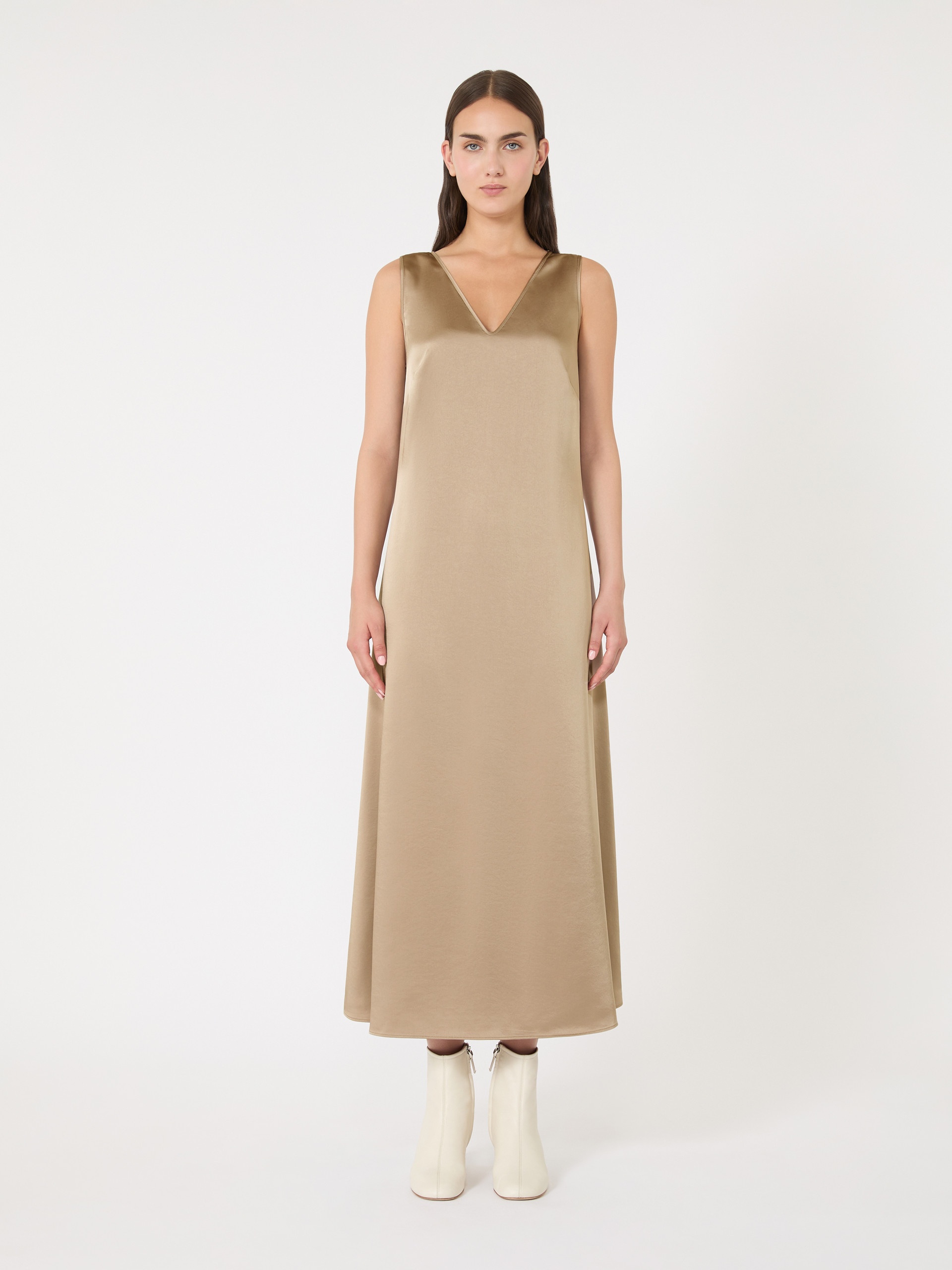 OTTELIA Flowing satin dress - 3