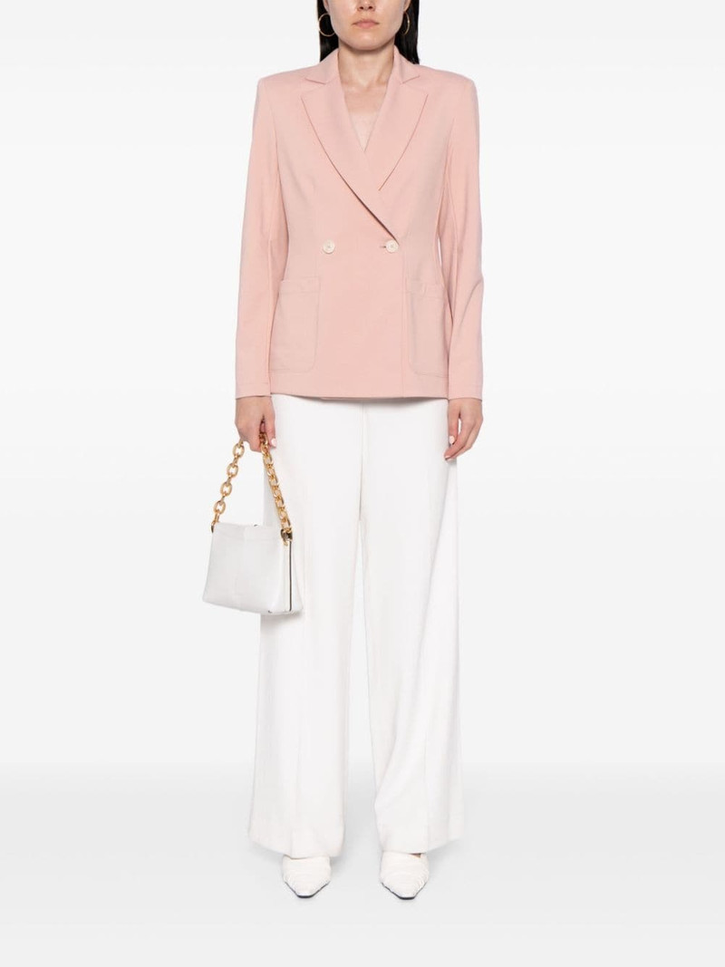Harris Wharf London shoulder-pads double-breasted blazer outlook