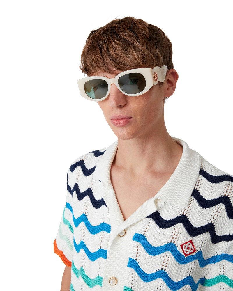 Cream The Memphis Sunglasses | Casablanca Paris 5