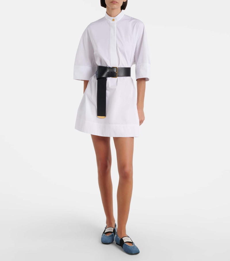 Givenchy Sliced Square denim ballet flats outlook