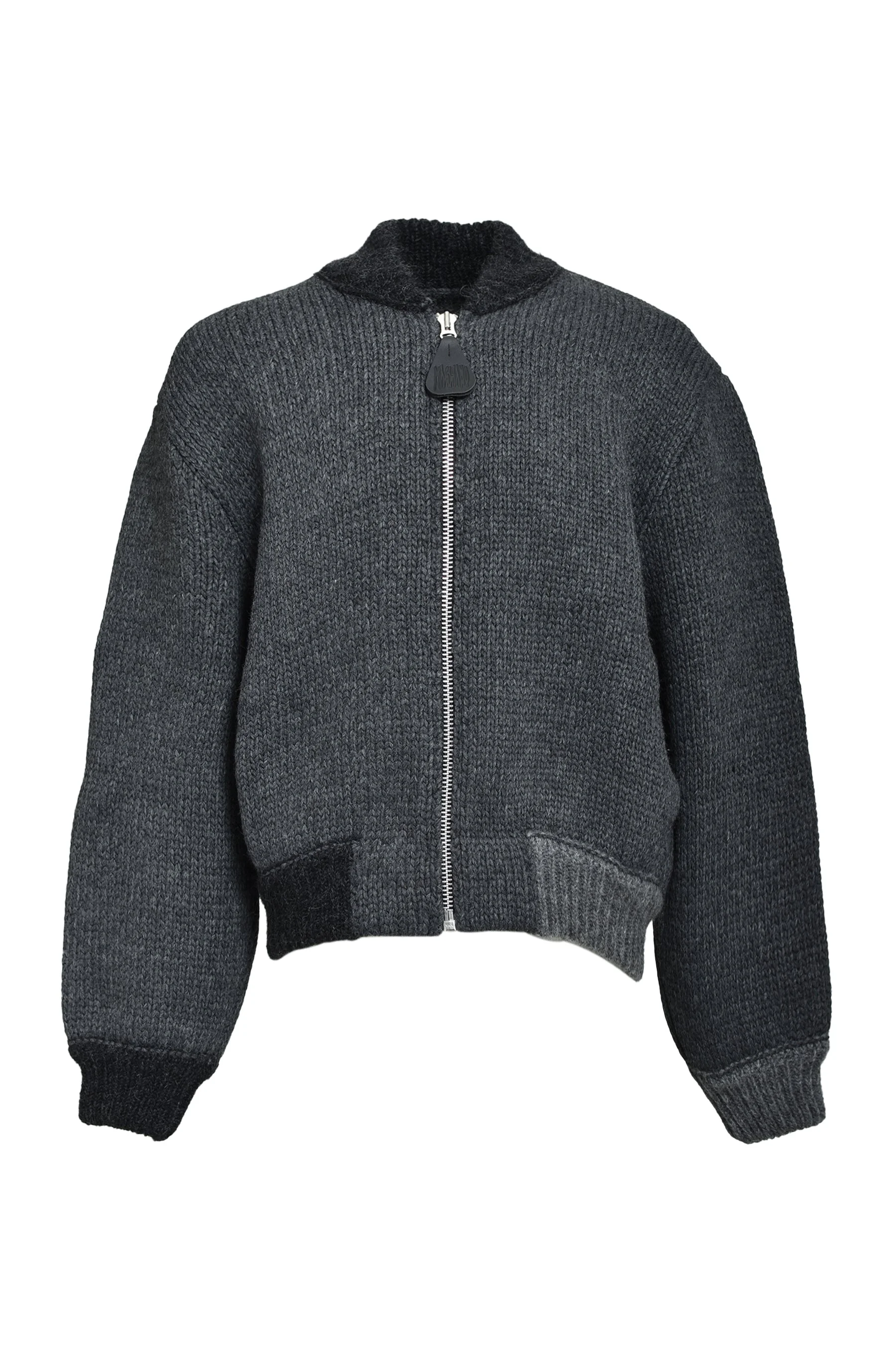 KNITTED BOMBERONE / MD82_27 ANTRACITE - 1