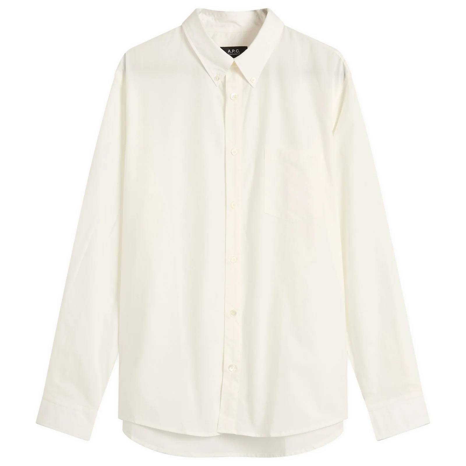 A.P.C. Edouard Button Down Logo Shirt - 1