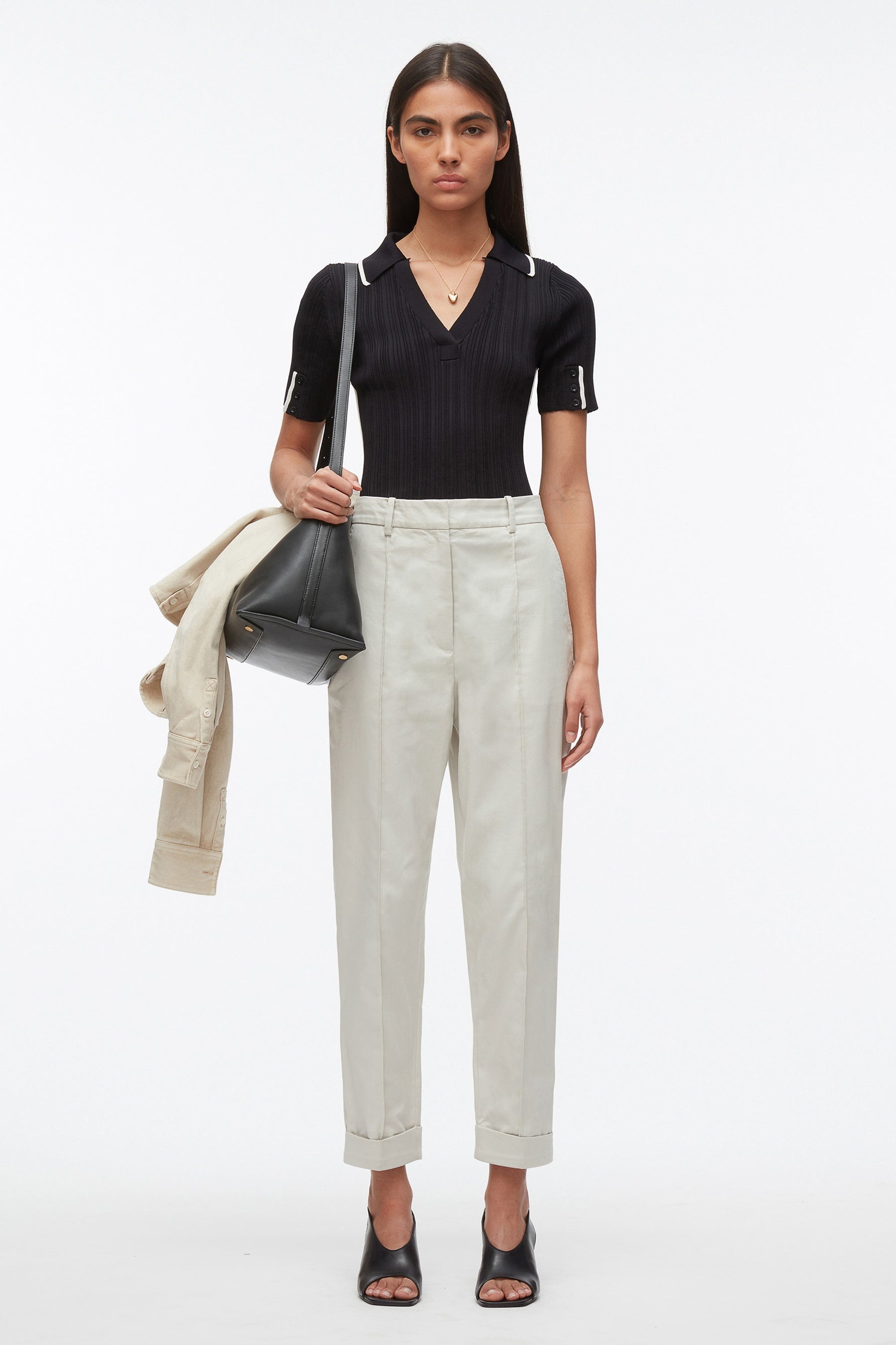 Utility Cropped Trouser - 2