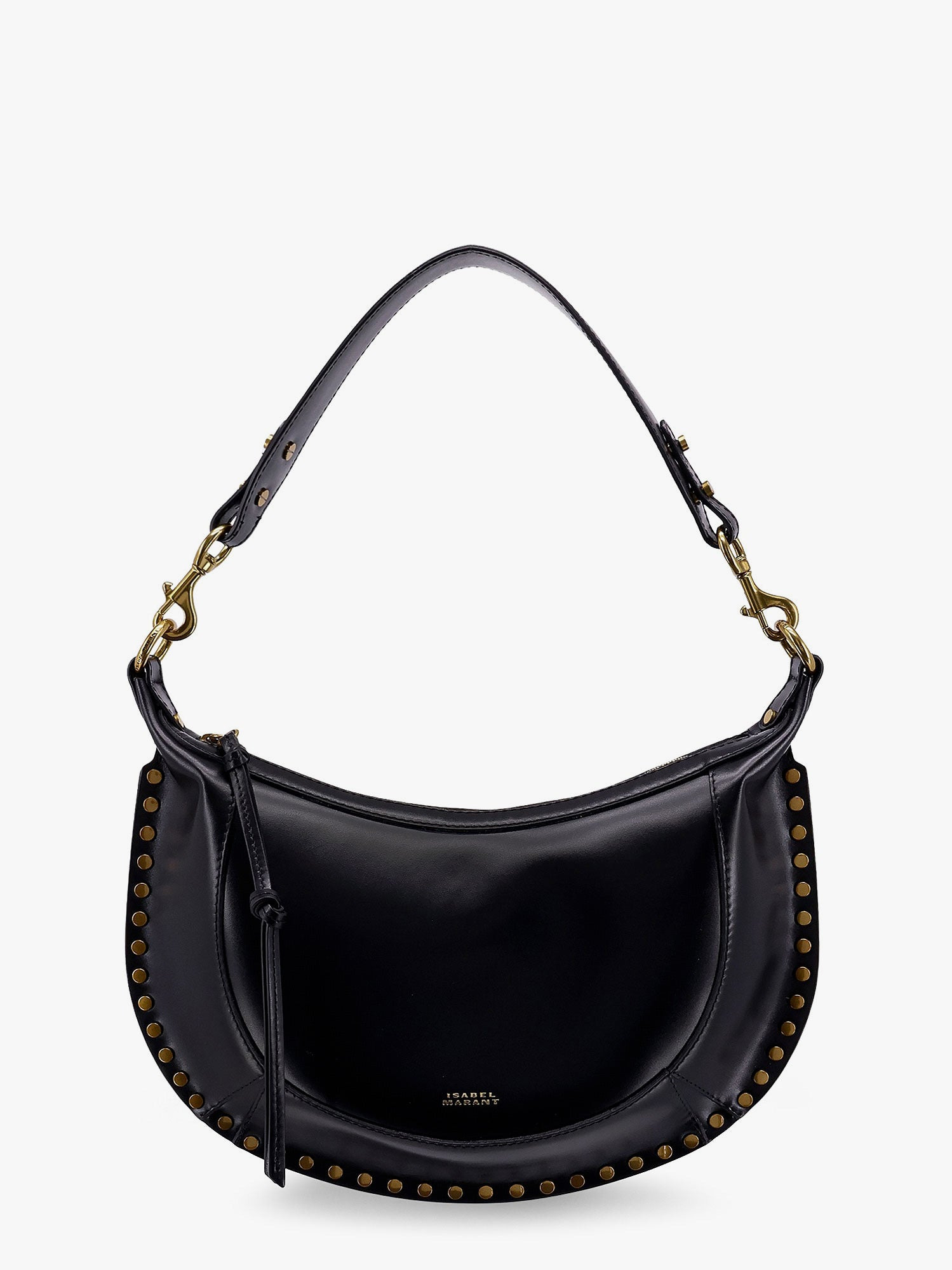 Isabel Marant Leather Shoulder Bag With Metal Details - 1