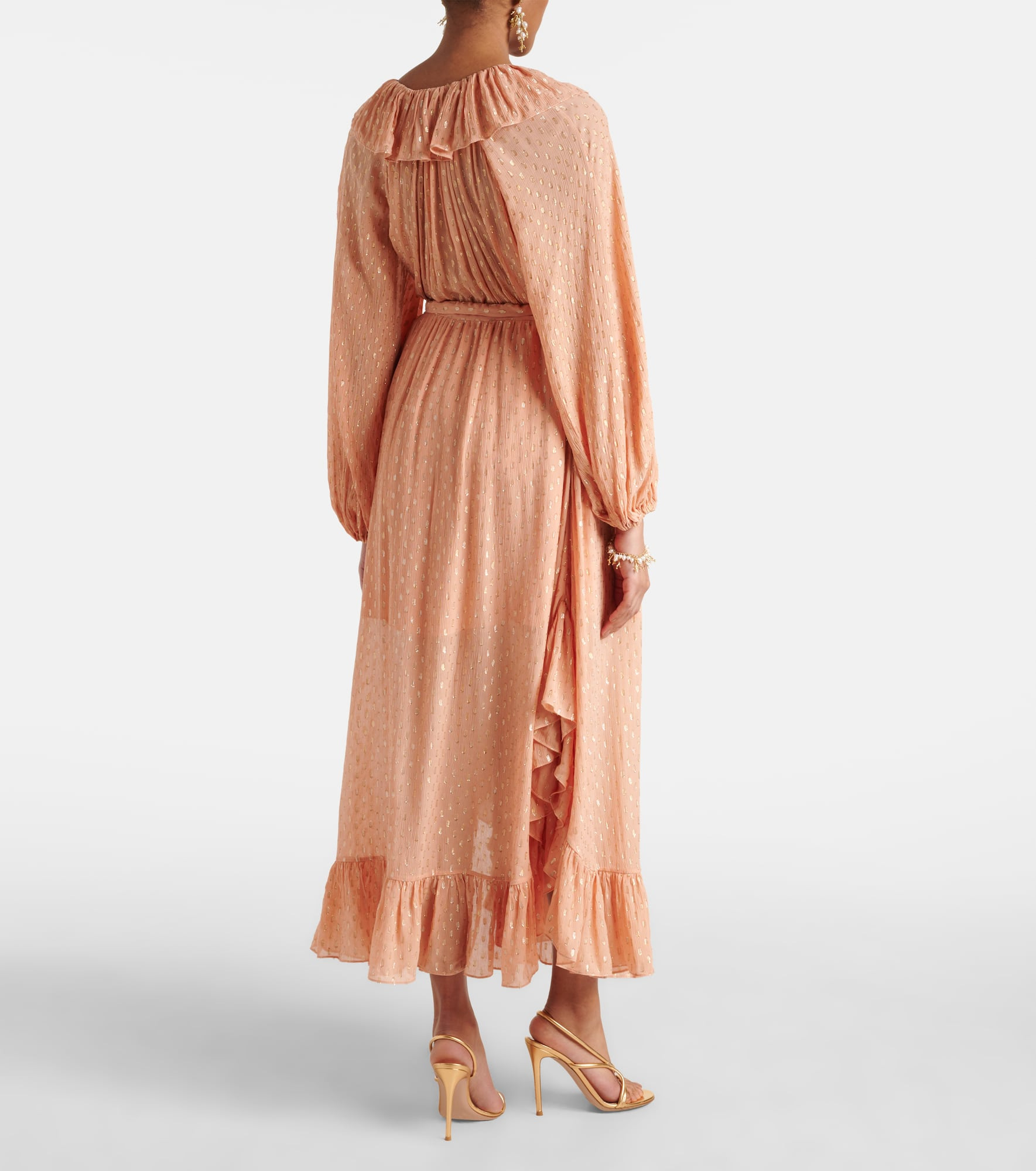 Rhiannon frilled maxi skirt - 3