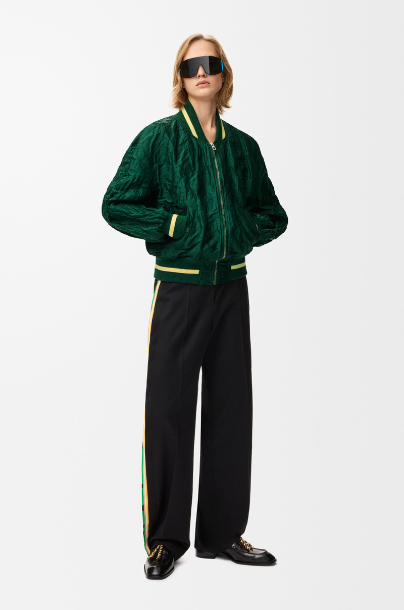 Loewe Bomber jacket in technical fabric outlook