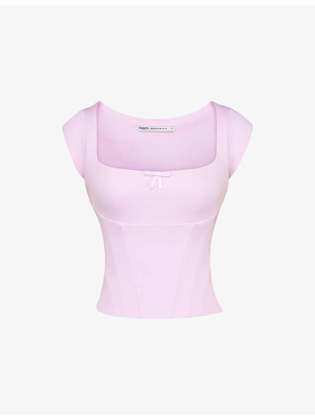 The Cap Sleeve Corset Jersey Top - 1