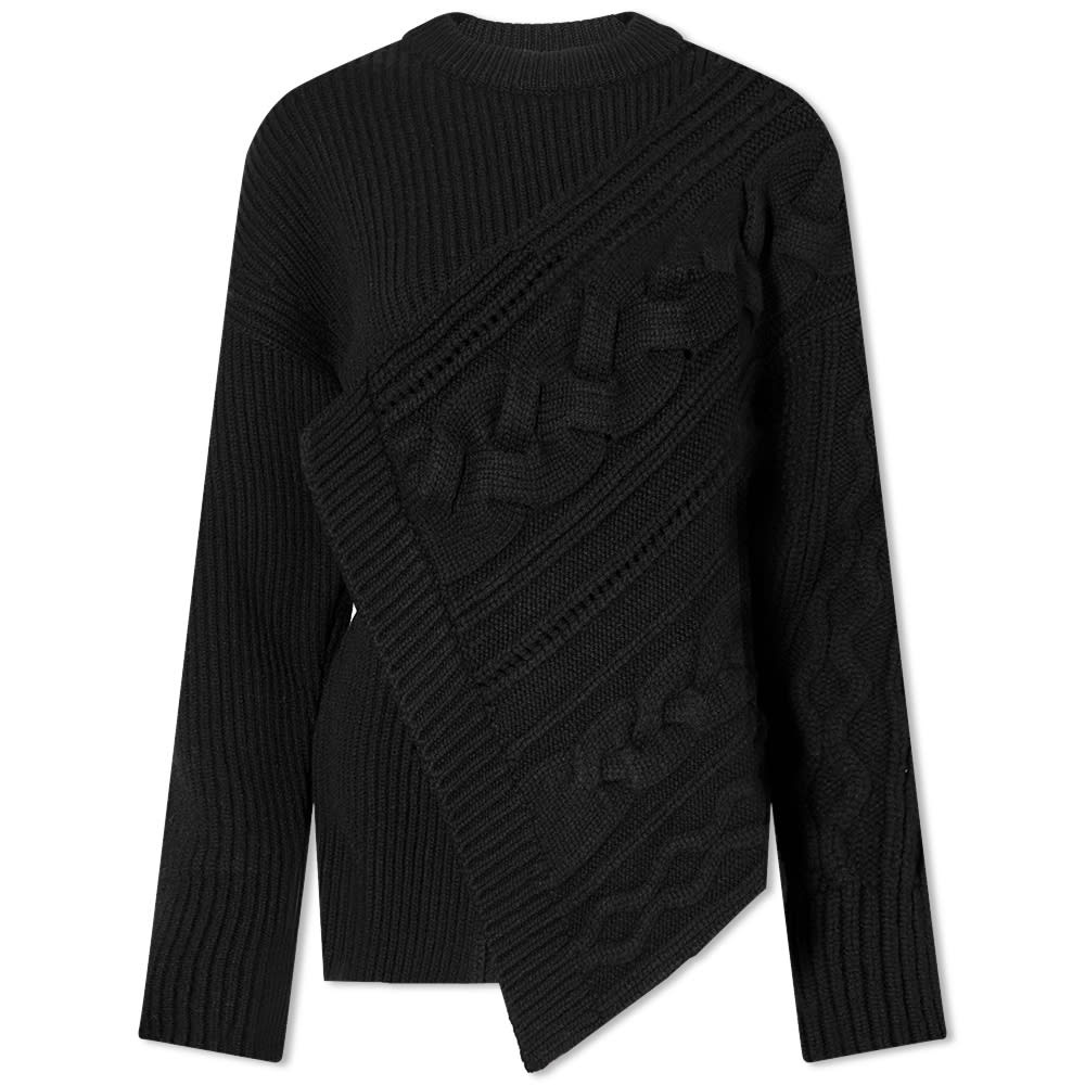 Alexander McQueen Asymetric Cable Knit - 1