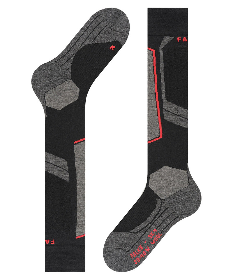 SK4 Advanced Wool Women Skiing Knee-High Socks 6