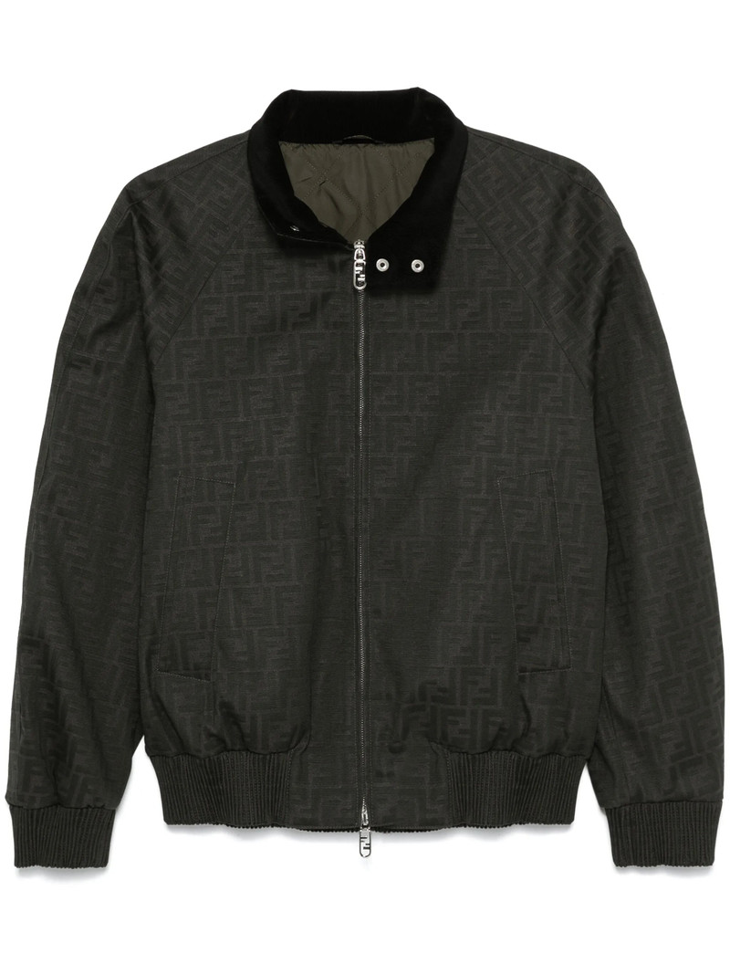 FF-jacquard Bomber Jacket 1