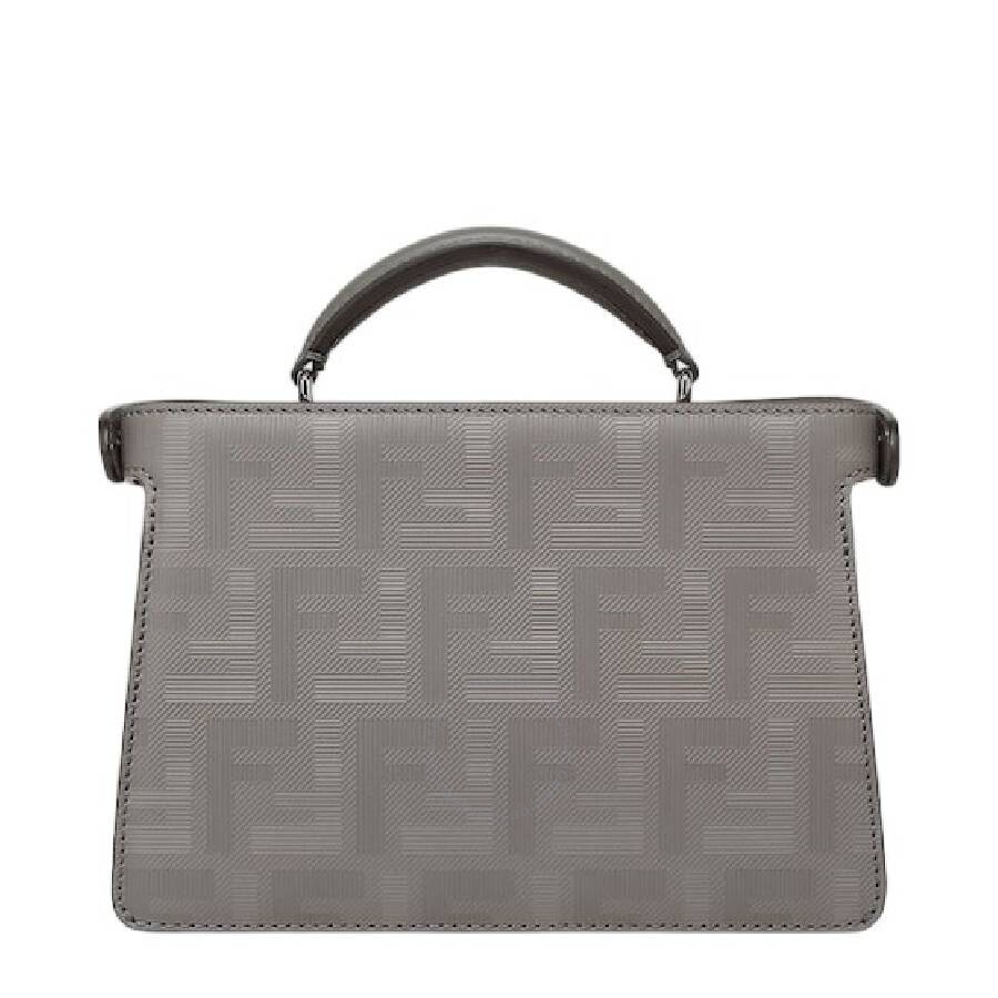 Fendi Peekaboo Leather Crossbody Bag - 2