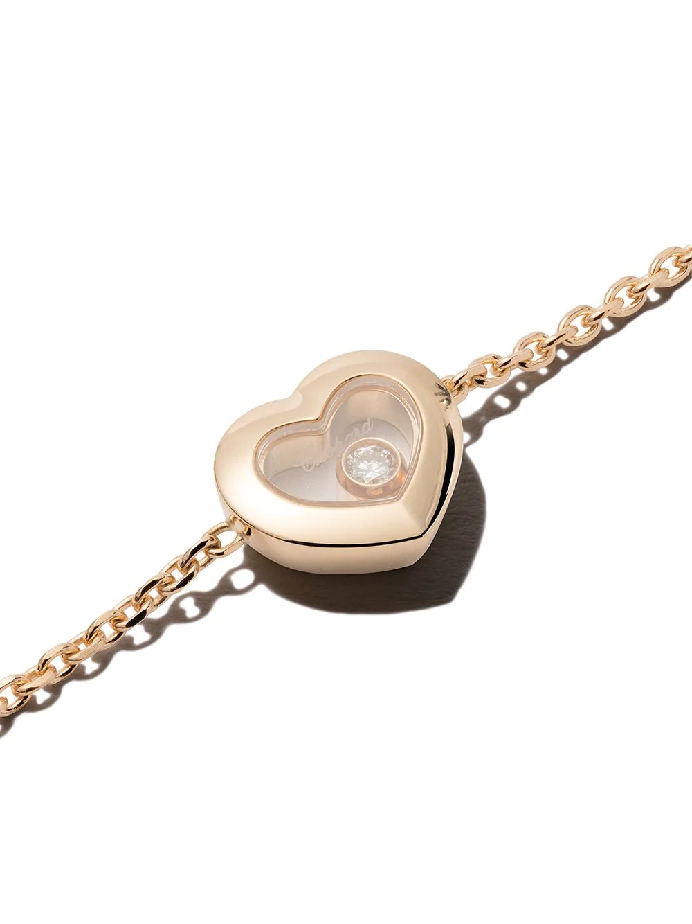 18kt yellow gold Happy Diamonds Icons bracelet - 3