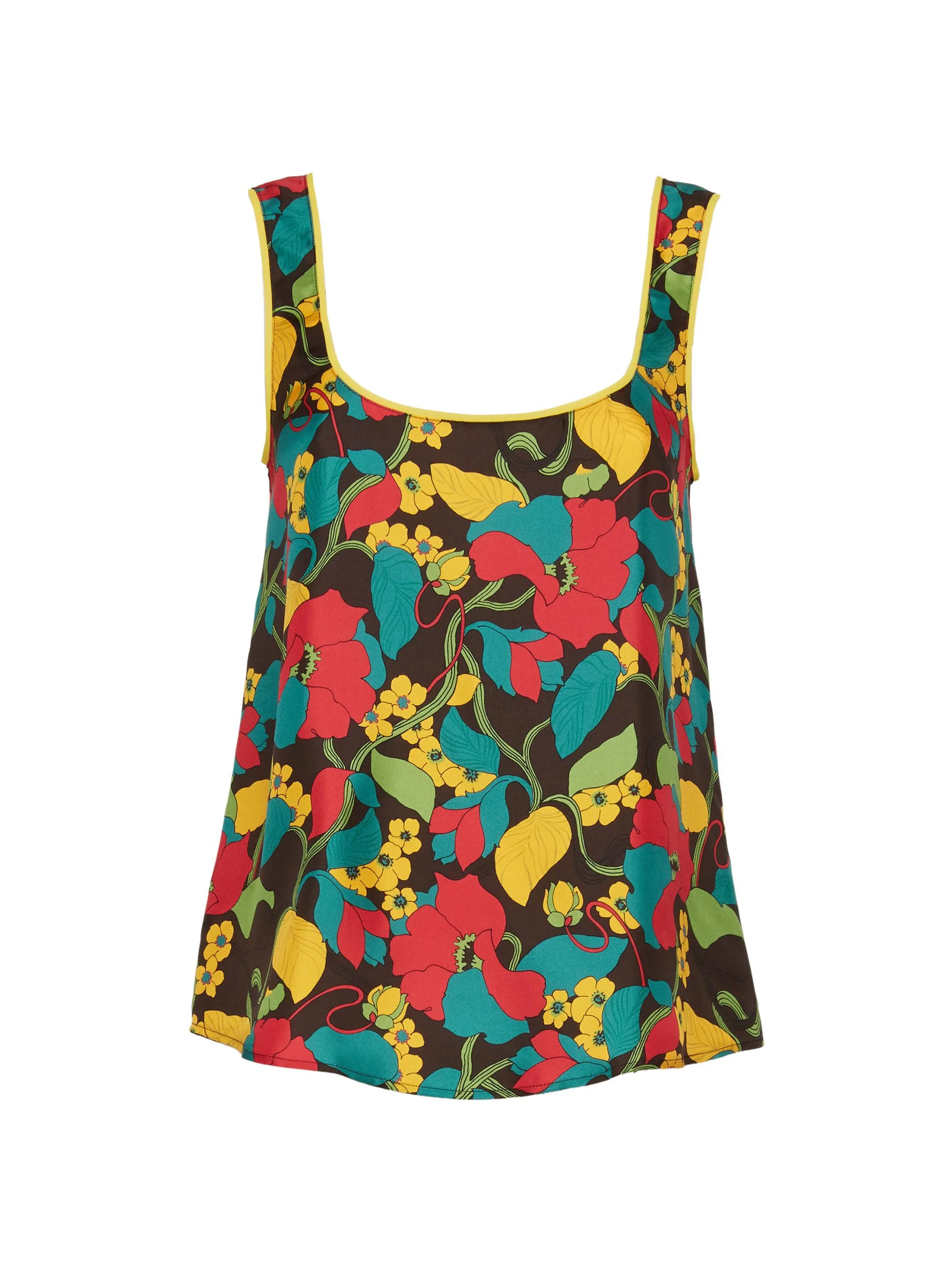 Women's Twirl Top - Vines Brown - 1