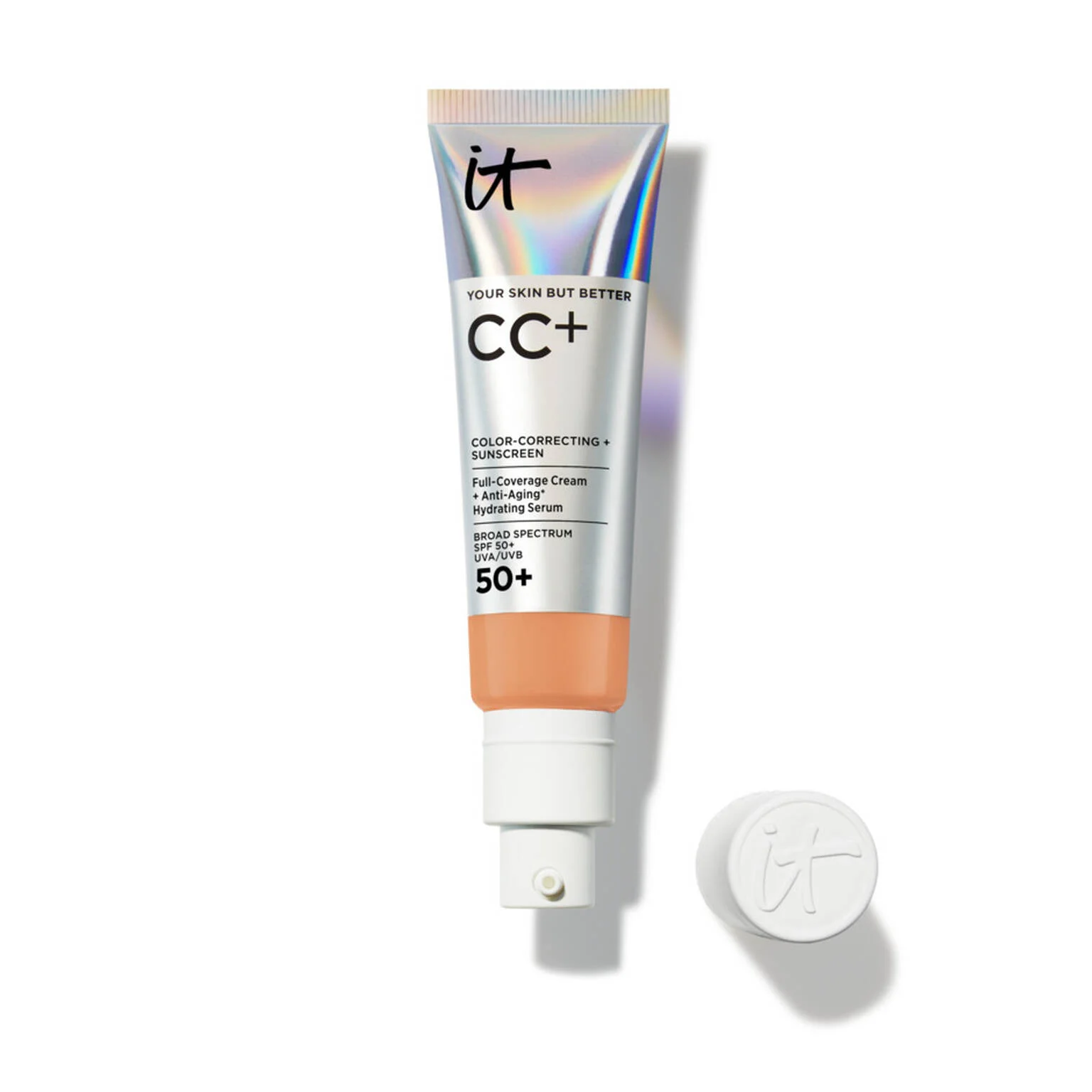 CC+ Cream Full-Coverage Foundation with SPF 50+ - 1