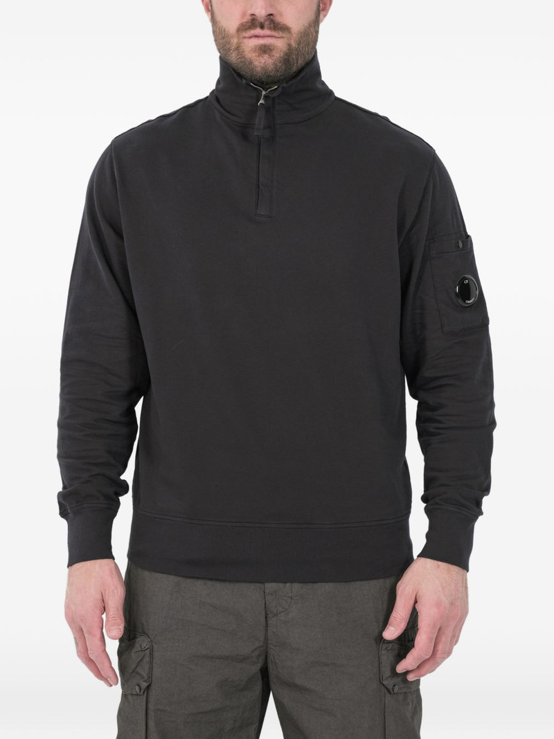 zip funnel neck sweatshirt 1
