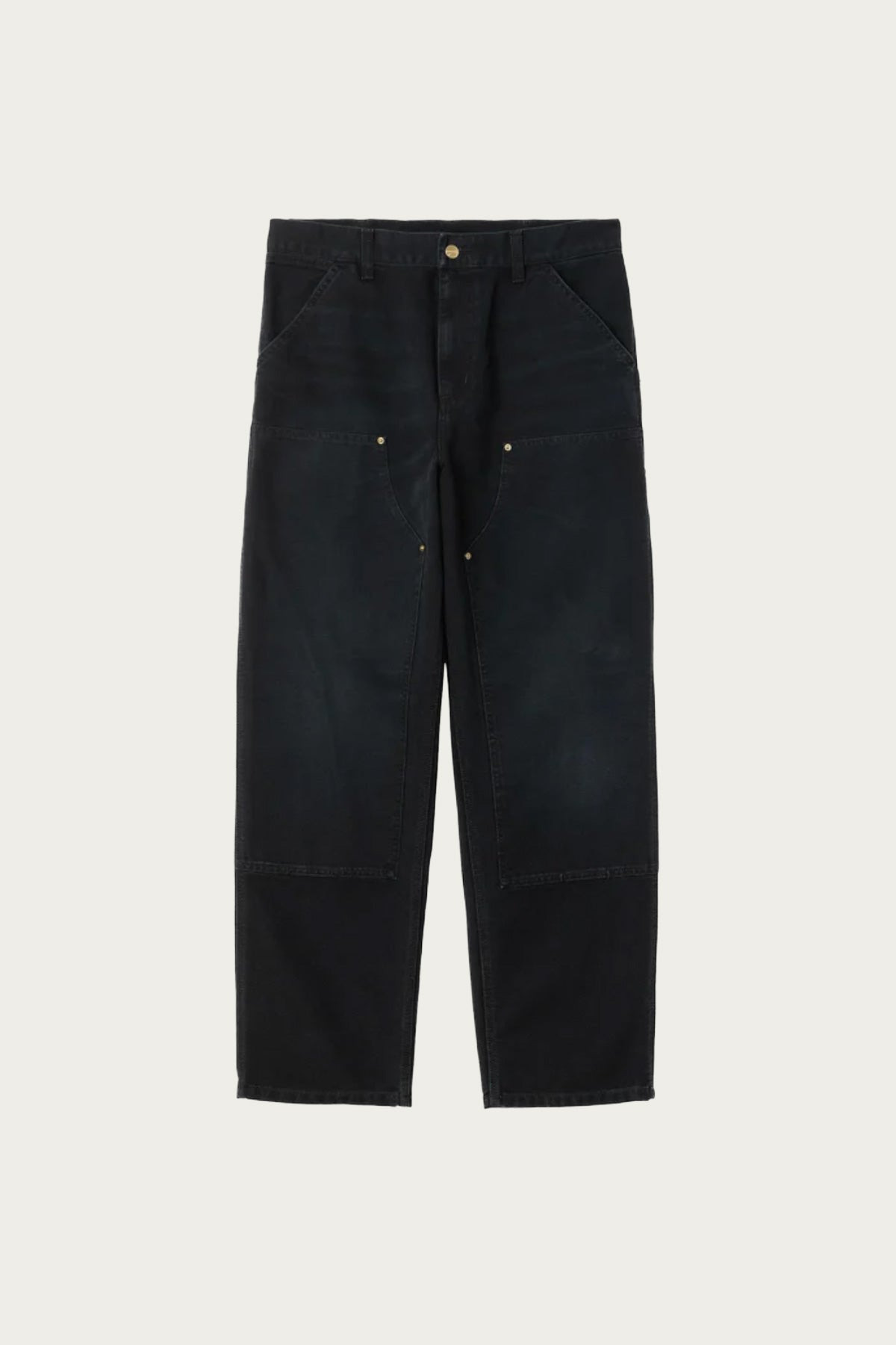 Double Knee Pant - Black Stone Canvas - 2