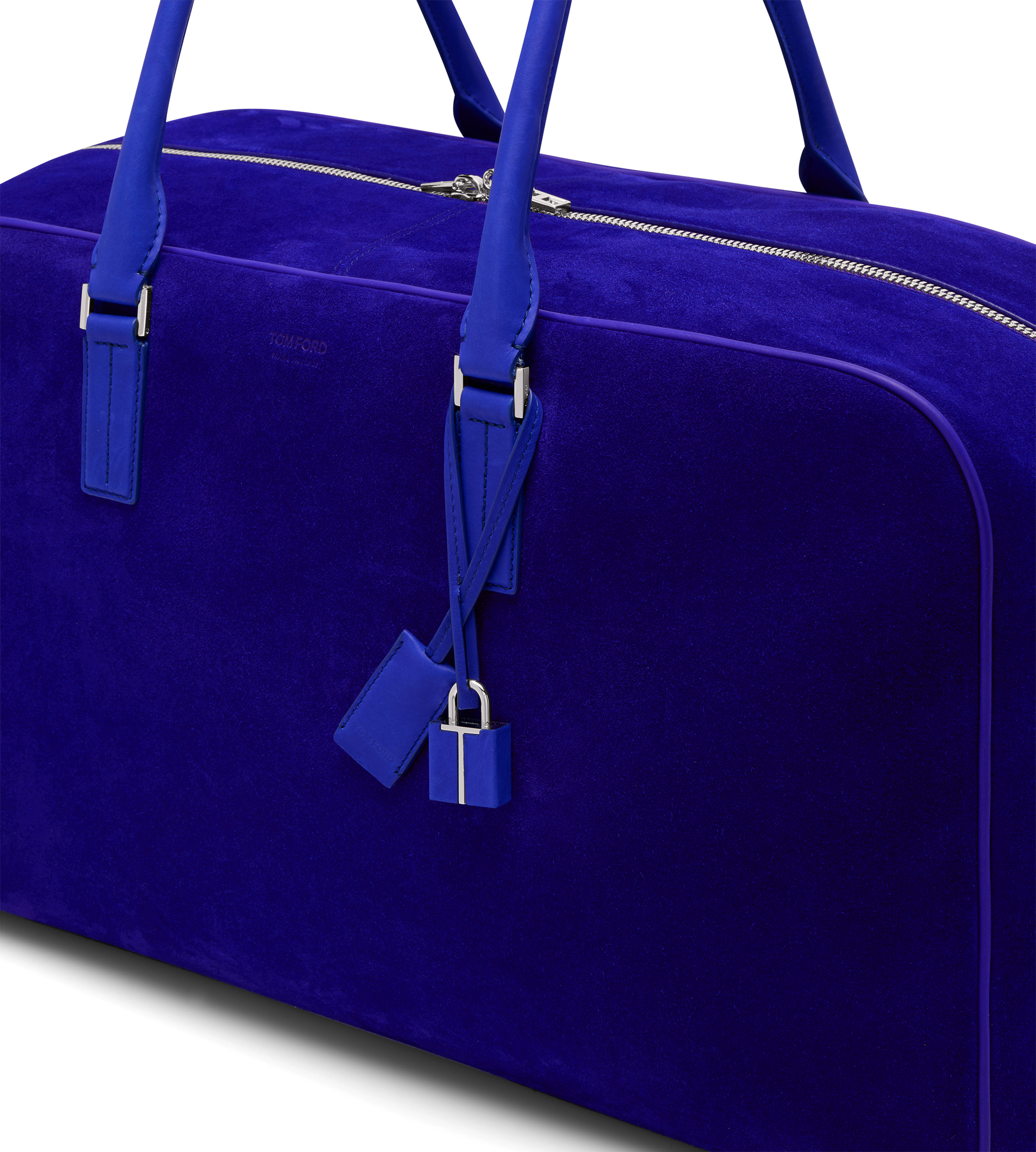 SUEDE BOWLING BAG - 5