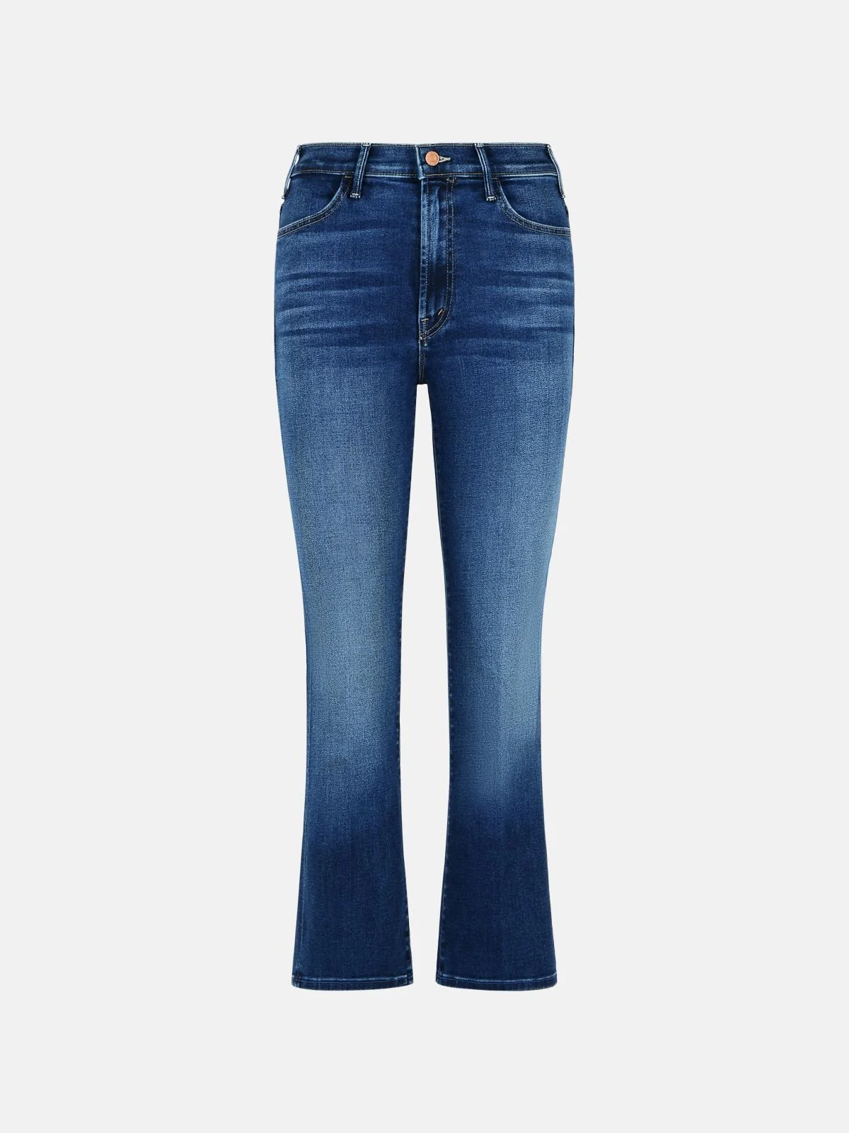 'THE HUSTLER' BLUE COTTON JEANS - 1